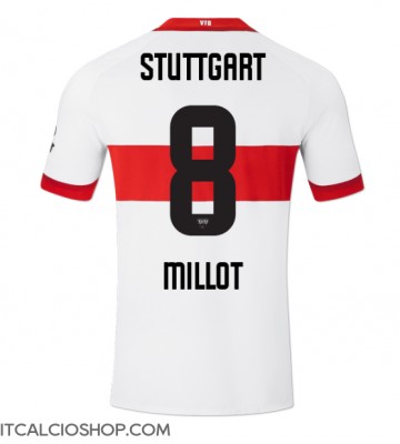 Stuttgart Enzo Millot #8 Prima Maglia 2024-25 Manica Corta